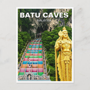Batu Caves Malaysia Selangor Postcard