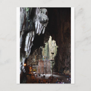 Batu Caves temple Malaysia Postcard