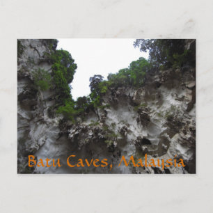 Batu Limestone Caves Malaysia Postcard