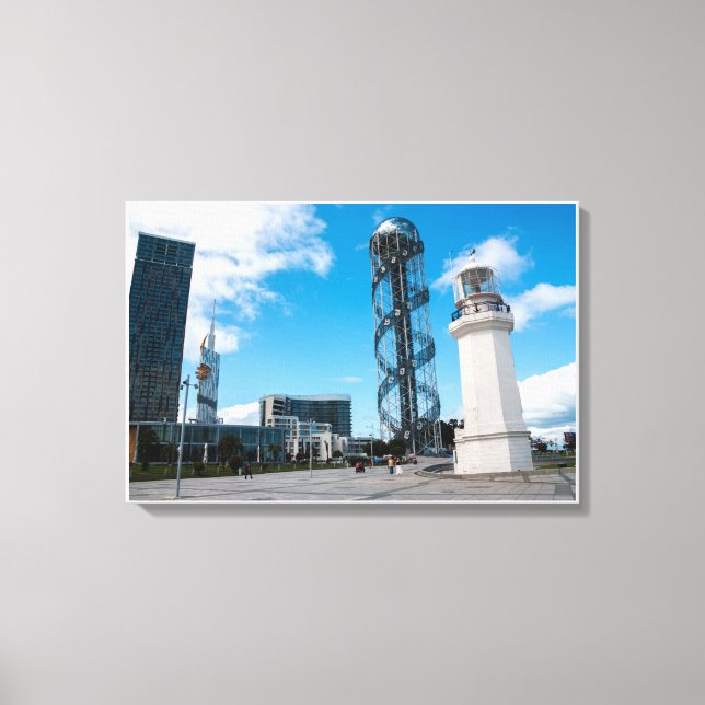 Batumi city Georgia Canvas Print (Front)
