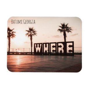 Batumi city Georgia Magnet