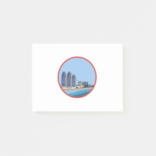 Batumi City Georgia Post-it Notes (Front)