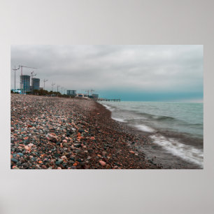 Batumi sea. Georgia Poster