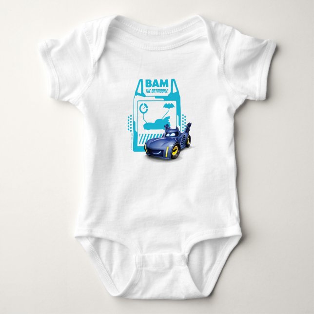 Batwheels™ Bam - The Batmobile Baby Bodysuit (Front)