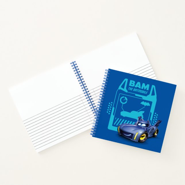 Batwheels™ Bam - The Batmobile Notebook (Inside)