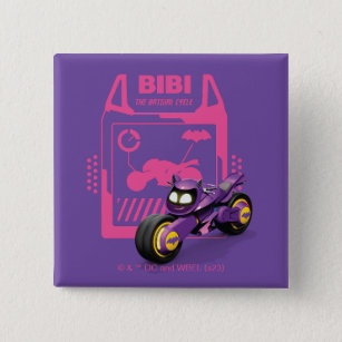 Batwheels™ Bibi - The Batgirl Cycle 15 Cm Square Badge