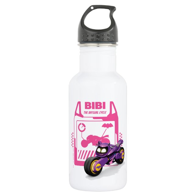 Batwheels™ Bibi - The Batgirl Cycle 532 Ml Water Bottle (Front)