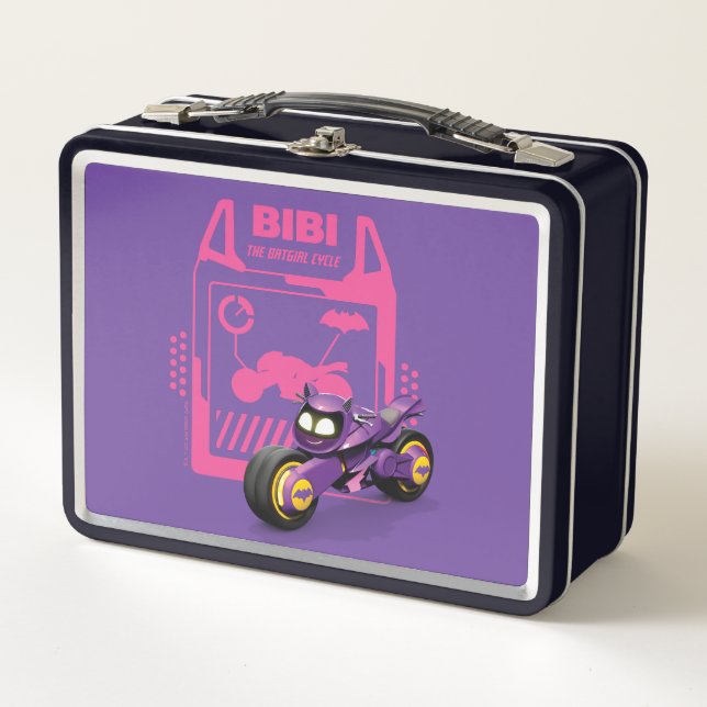 Batwheels™ Bibi - The Batgirl Cycle Metal Lunch Box (Front)