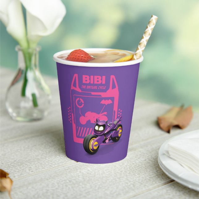 Batwheels™ Bibi - The Batgirl Cycle Paper Cups (Insitu)