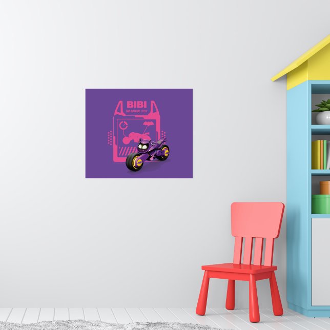 Batwheels™ Bibi - The Batgirl Cycle Poster (Nursery 1)