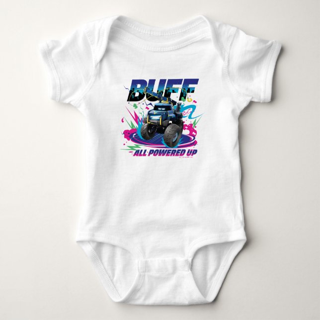 Batwheels™ Buff - All Powered Up Baby Bodysuit (Front)