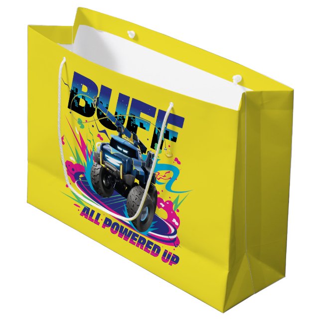 Batwheels™ Buff - All Powered Up Large Gift Bag (Front Angled)