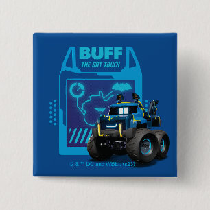 Batwheels™ Buff - The Bat Truck 15 Cm Square Badge
