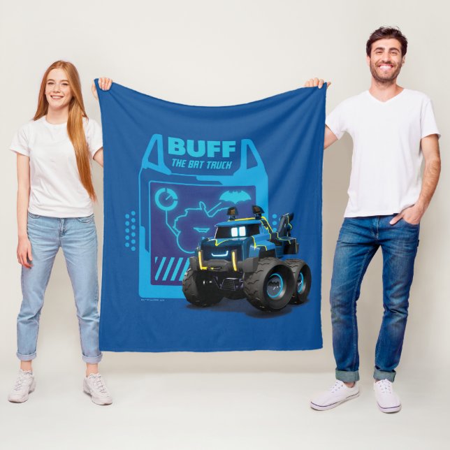 Batwheels™ Buff - The Bat Truck Fleece Blanket (In Situ)