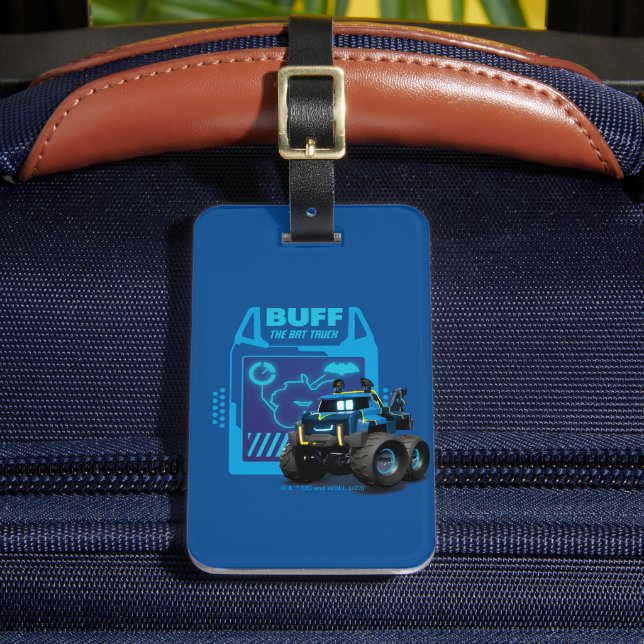 Batwheels™ Buff - The Bat Truck Luggage Tag (Front Insitu 2)