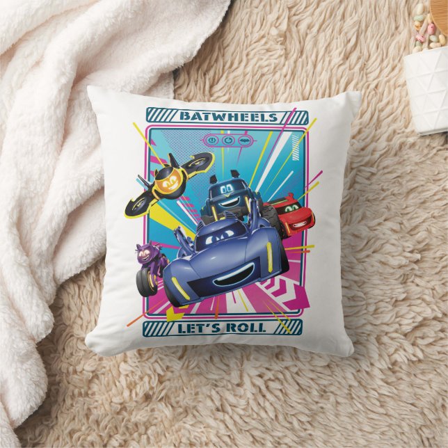 Batwheels™ - Let's Roll Cushion (Blanket)