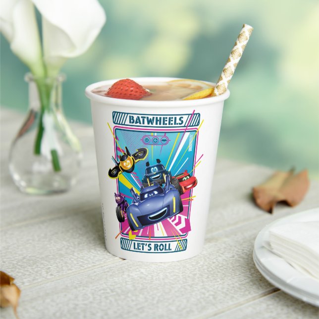 Batwheels™ - Let's Roll Paper Cups (Insitu)