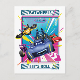 Batwheels™ - Let's Roll Postcard