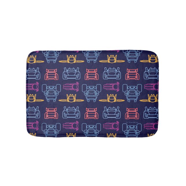 Batwheels™ Neon Outline Pattern Bath Mat (Front)