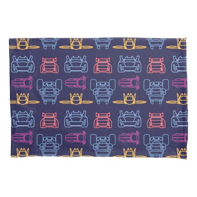 Batwheels™ Neon Outline Pattern Pillowcase (Front)