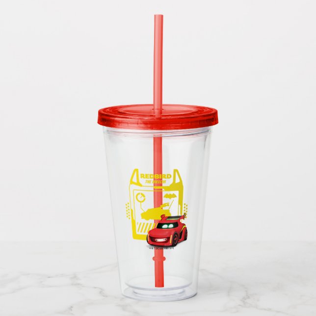 Batwheels™ Redbird - The Racecar Acrylic Tumbler (Front)