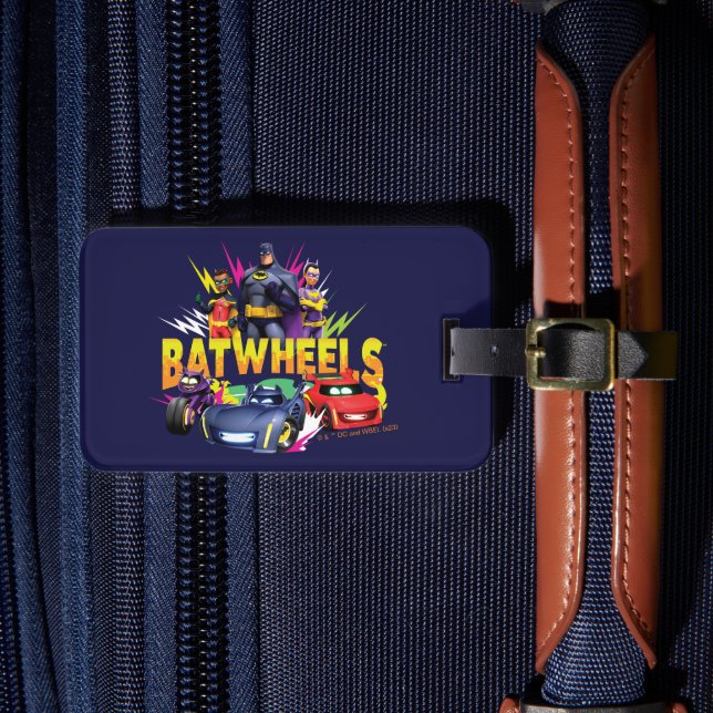Batwheels™ Superhero Team Luggage Tag (Front Insitu 4)