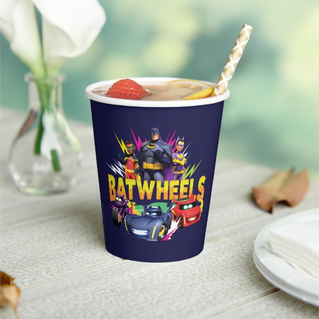 Batwheels™ Superhero Team Paper Cups (Insitu)