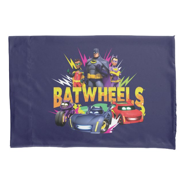 Batwheels™ Superhero Team Pillowcase (Front)