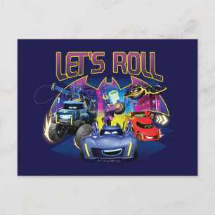 Batwheels™ Team - Let's Roll Postcard