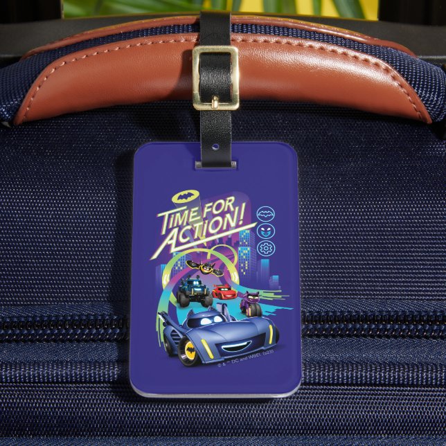 Batwheels™ - Time for Action Luggage Tag (Front Insitu 2)