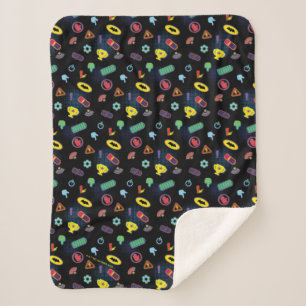 Batwheels™ Vehicle Icon Pattern Sherpa Blanket