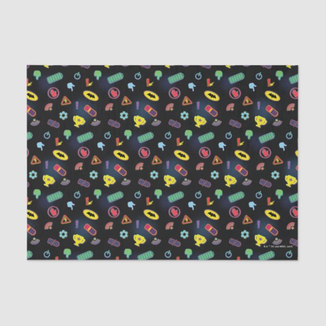 Batwheels™ Vehicle Icon Pattern Tissue Paper (Front)