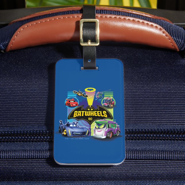 Batwheels™ Vs Legion of Zoom Luggage Tag (Front Insitu 2)