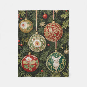 Bauble Brilliance Fleece Blanket