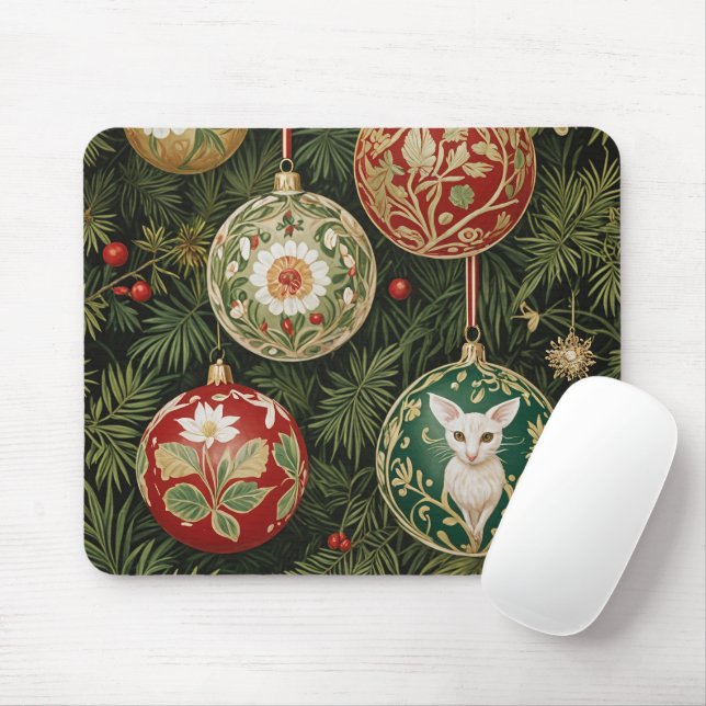 Bauble Brilliance Mouse Mat (With Mouse)
