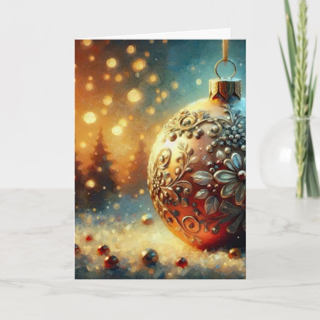 Bauble Card (Front)