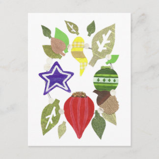 Bauble Wreath Invitation