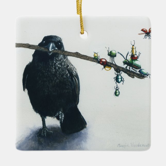 Baubles Ceramic Ornament (Front)