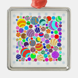 Baubles Metal Tree Decoration