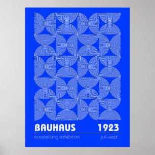 Bauhaus 1923 Abstract Exhibition Poster
