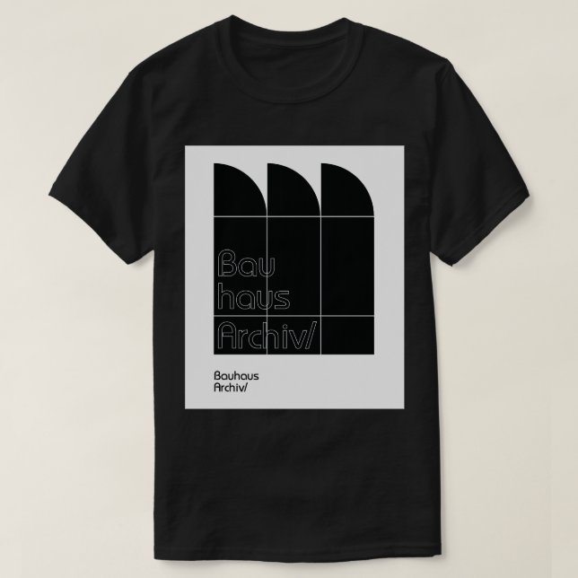Bauhaus 33 T-Shirt (Design Front)