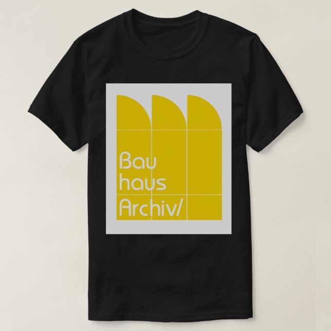 Bauhaus 6 T-Shirt (Design Front)