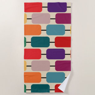 Bauhaus Abacus Beach Towel