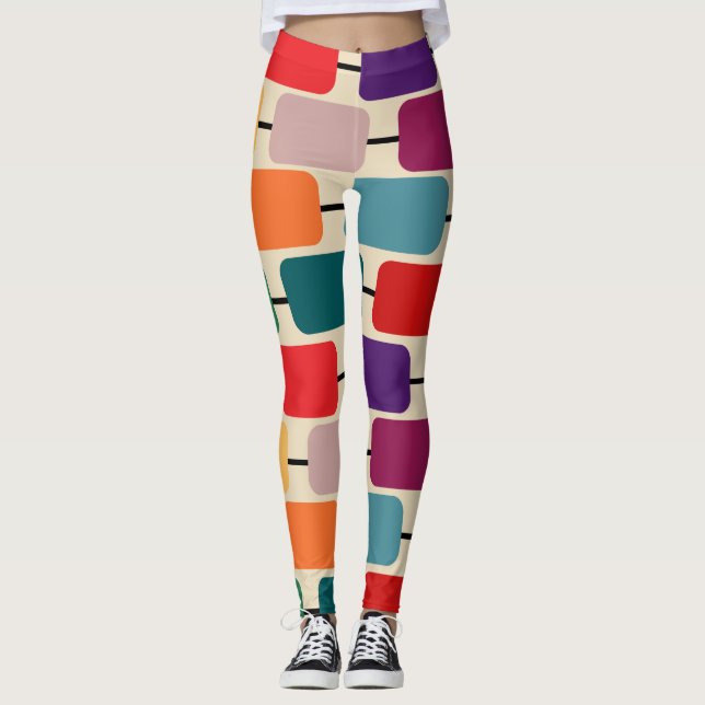 Bauhaus Abacus   Leggings (Front)