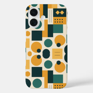 Bauhaus Abstract pattern iPhone 16 Case
