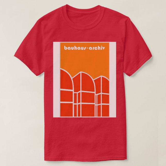 Bauhaus Archiv 1 T-Shirt (Design Front)
