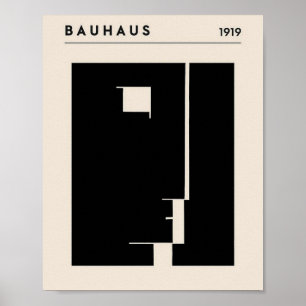 bauhaus, bauhaus design, modern design, geometric  poster