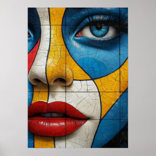 bauhaus, bauhaus design, modern design, geometric  poster