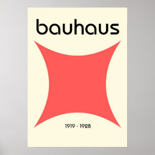 bauhaus, bauhaus design, modern design, geometric  poster