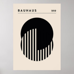 bauhaus, bauhaus design, modern design, geometric  poster